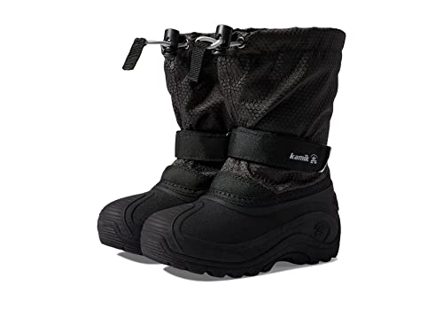 Kamik Finley 2 (Little Kid/Big Kid) Black/Charcoal 11 Little Kid M
