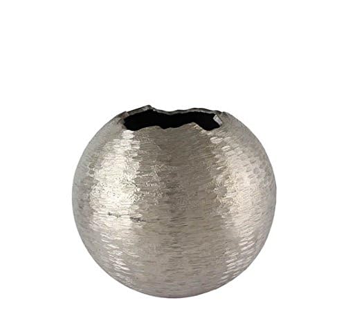 Kaheku Vaso a sfera Abius, argento, 15 cm, Ø 13 ore, 1211000797
