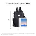 Women Backpacks Anti-Theft Ladies Backpack Purse, Women's Fashion Backpack Shoulder Bag with Replaceable Strap (Casual, Khaki) - Image 3