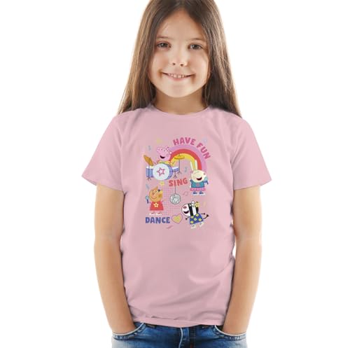 Peppa Pig's Dance Party Kids T-Shirt for Youth Toddler Boys and Girls