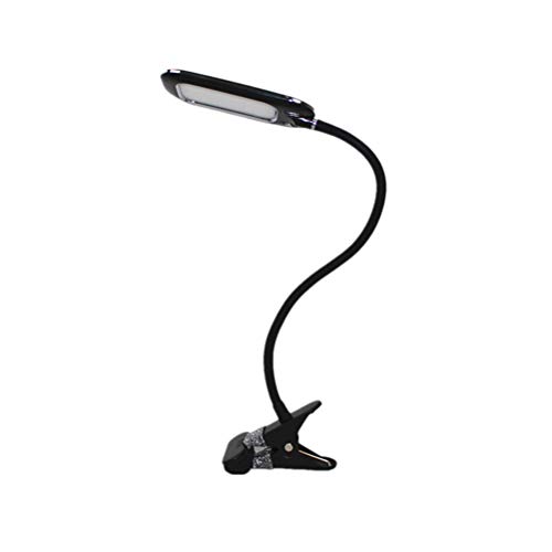 Lampe LED à pince USB pour lit et bureau avec éclairage protège yeux flexible