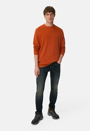 camel active Herren Pullover aus Reiner Baumwolle Zimt, menswear-3XL – Ansicht 4