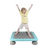 Höhe Sprungkraft und Belastbarkeit ( bis 80 kg ) ermöglichen die Benutzung für Kinder und auch für Erwachsene.