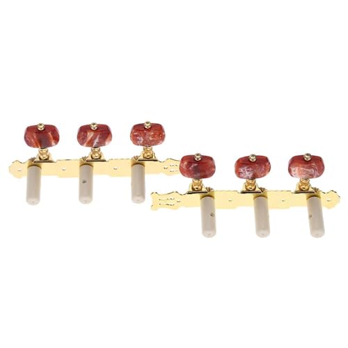 Une paire de chevilles gauche et droite pour guitare classique, accordeurs, mécaniques en agate (longues) pièces - Les Beatles, Paul McCartney, John Lennon, RIngo Starr, George Harrison Une paire de chevilles gauche et droite pour guitare classique, accordeurs, mécaniques en agate (longues) pièces – Image 3