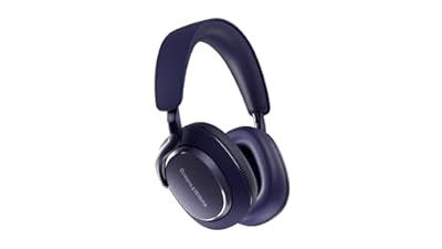 Bowers & Wilkins Px7 S3 Auriculares Over-Ear Bluetooth Cancelación de Ruido Sonido Hi-Res aptX Lossless 30h Reproducción 8 Micrófonos Carga Rápida - Azul Índigo