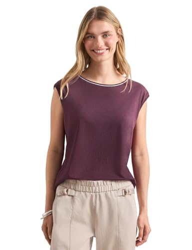 Camiseta Street One de cuello redondo para looks de oficina y fines de semana casuales