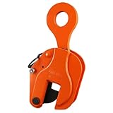 10トン縦型プレートクランプ、220000ポンド高耐久リフティングトング、ロックスプリング鋼板リフター、安全な材料処理のための板金リフティングツール