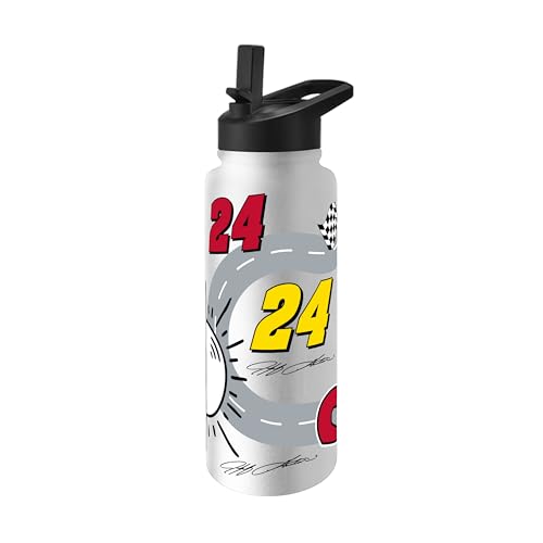 Logo Brands NASCAR Jeff Gordon 34oz Native Quencher Bottle –