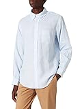  BROOKS BROTHERS Camicia Regent Taschino Manica Lunga Camiseta Deporte, Azul (Open Blue 465), Medium para Hombre