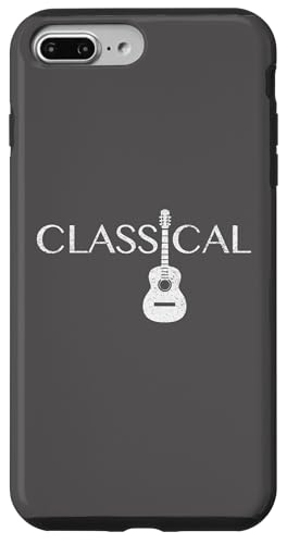 クラシックギターシャツ ギタリスト アコースティックナイロン弦 スマホケース iPhone 7 Plus/8 Plus 用