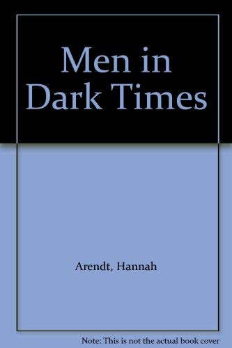 Buy Men in Dark Times — BookShops.in