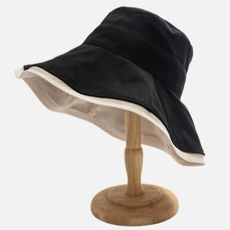 Sombrero reversible para mujer con ala ancha miniatura 7