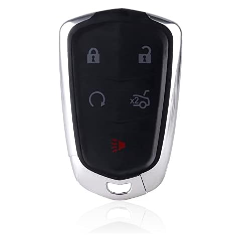Keyless Remote Car Start 5B Raryloy Smart Key Fob for Cadillac XTS 2016-2019 ; CT6 2016-2020 ; ATS/CTS 2017-2019；XT5 2017-2020 ; XT4 2019-2020 FCCID: HYQ2EB 433.92Mhz Cover