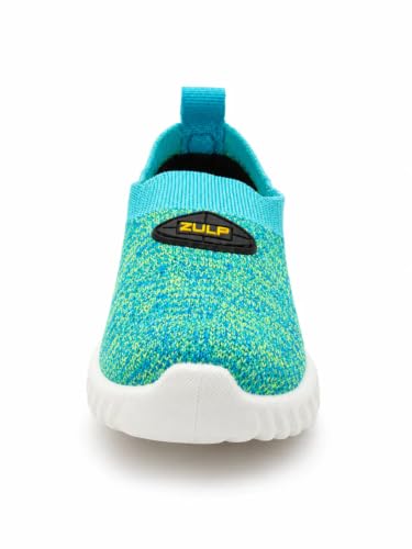Image of ZULP Galaxy Runner Kids Shoes for Boys & Girls - Lightweight Breathable Slip-On Sneakers | Baby Shoes & Toddler First Step Walking Shoes | Comfortable Everyday Wear (Age 1-4 Years)