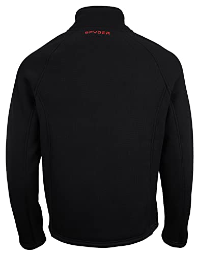 Spyder Men's Steller Full Zip Jacket, Black Small2