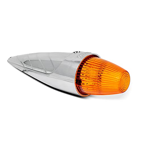 Pro Led 2676Y Yellow 19 LEDs Cab Marker Light with Mounting Hardware for Peterbilt and Kenworth - 12 Volt (5 Pack)