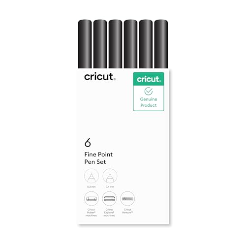 Cricut Multi Pen Set Black (6 ct)