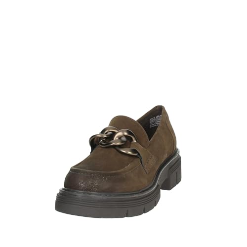 Image of MARCO TOZZI Women's Elegant Vegan Loafer with Heel