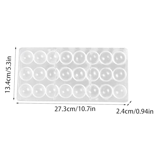 Image of Chocolate Mould Plastic, Polycarbonate Chocolate Mould for Candy Bar Mold, Holographic Chocolate Mold for Professional Chocolatiers and Home Bakers, Size 10.7x13.4x0.94in