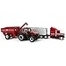 Case IH 1/64 8250 Combine Harvesting Tractor and Truck Set 44384