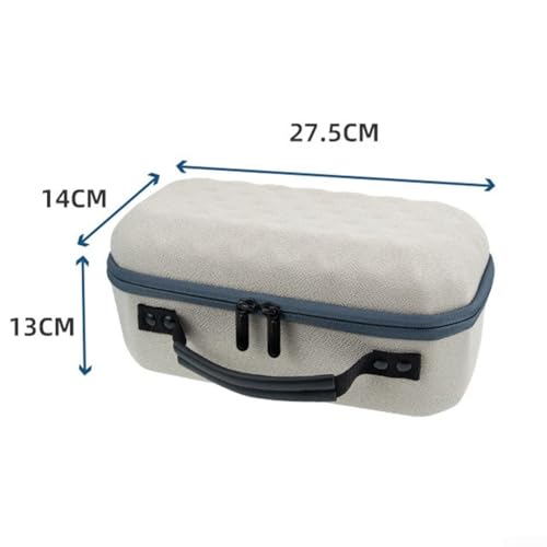 Estuche duro EVA para proyector Freestyle — Bolsa de almacenamiento portátil y compacta compatible con Freestyle 2.a generación, color gris miniatura 3