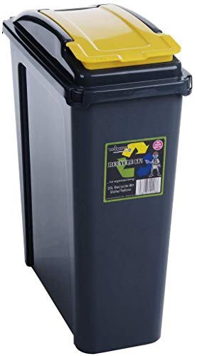 Wham Recycling Bin 25Ltr Yellow (300138)
