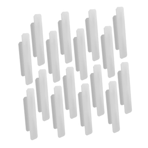 HOMSFOU 8組 粘着プ 軽量プラスチック製 スライドドア用 引き戸取っ手 バーン戸対応 耐候性 耐久性 良好なグリップ感 長期使用向け