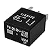2Pcs Relay 8T2T-14B192-AA, 12VDC 4 Pins Automotive Relay - Reliable OEM Replacement, Compatible for Select Ford Vehicles