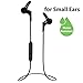 Avantree Mini Bluetooth 5.0 Earbuds for Small Ears Canals with Mic For Calls PC Cellphones, SUPER LIGHT, IPX7 Waterproof Sport Wireless Earphones, Up to 13H Playtime for Home Workout Gym - HS134