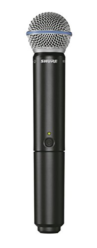 Shure BLX2/B58 Wireless Handheld Microphone Transmitter with BETA 58A Capsule - Receiver Sold Separately