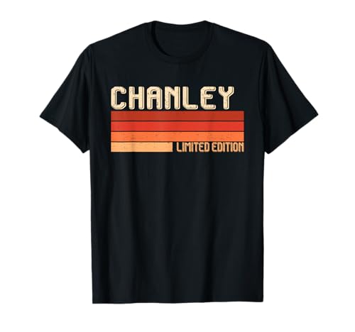 CHANLEY Name Personalized Idea Men Retro Vintage CHANLEY T-Shirt