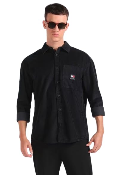 Image of White. G Service Trader || Men's Solid Slim Fit Cotton Casual Shirt with Spread Collar & Full Sleeves Formal Shirt