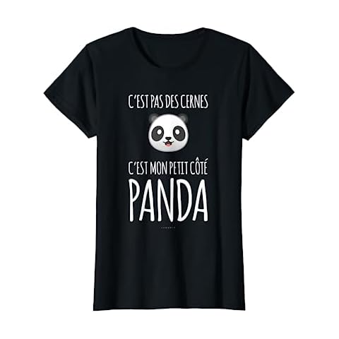 Tee Shirt Femme Panda LUMOMIX Cover