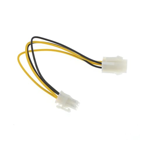Cable de extensión ATX de 4 pines para reparar cables cortos de fuente de alimentación de CPU PC