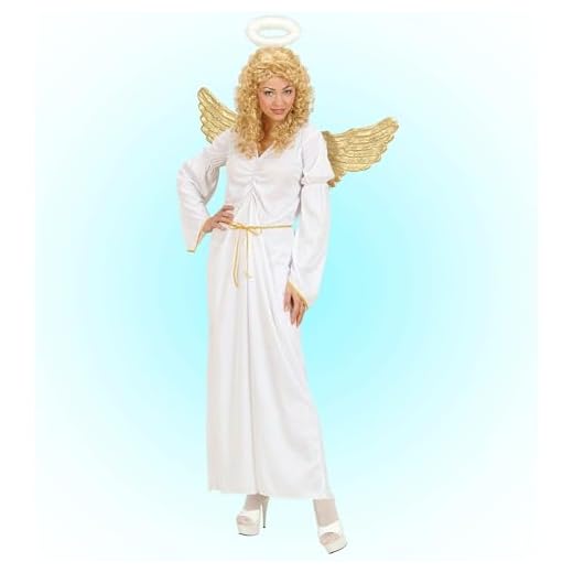 W WIDMANN MILANO Party Fashion - disfraz de angel, vestido, navidad, belen, disfraces
