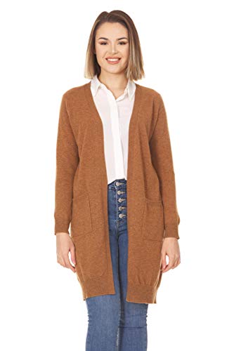 Velanio Cashmere Lightweight Open Cardigans Made from Luxurious Pure Cashmere