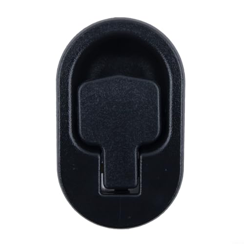 UrbanHui Mango reclinable de repuesto para sofá, silla, mango ergonómico ABS ovalado, palanca de liberación negra, se adapta a cables de 6 mm y 3 mm, pieza de reparación de muebles para sofá, tumbona
