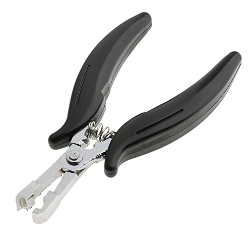 Pince extensions cheveux avec mâchoire large crantée pour enlever les fixations