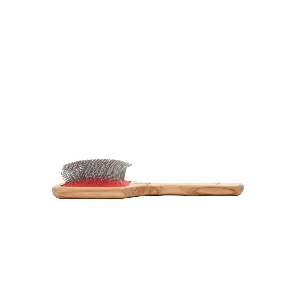 Tek Grande brosse démêlante pour chiens et chats à poils longs | Manche plat