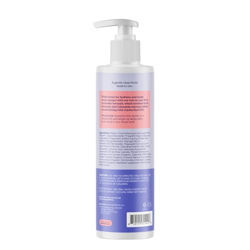 Image of Hello Bello Baby Premium Shampoo & Wash, Gentle Soft Lavender Scent, 10oz Bottle