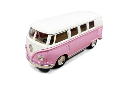 KiNSMART Box of 12 1962 Volkswagen Bus 1:32 miniatura 5