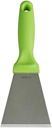 Remco 697277 Stainless Steel Scraper, 3.0", Lime