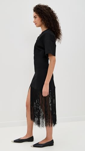 Pixie Market Women's Fringe Cotton Tee Dress4