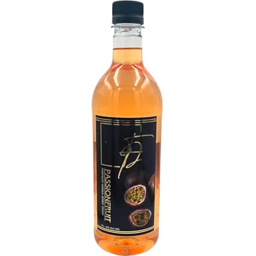 Passionfruit Vodka, 70cl, 20% ABV - Premium Fruit Flavoured Vodka, Smooth Taste, Perfect Spirit Drink for Cocktails or Neat, Great Gift Idea - Recyclable Bottle