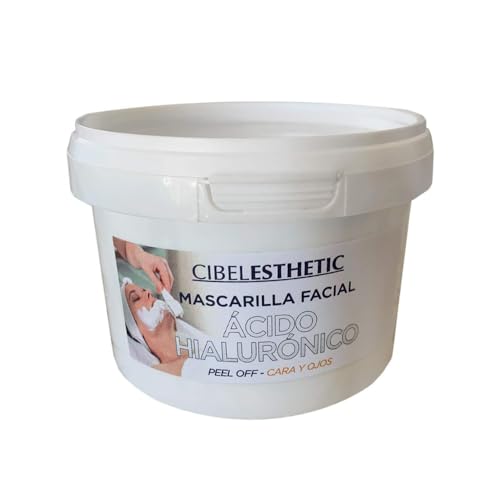 Cibelesthetic - Mascarilla Facial de Alginatos con Ácido Hialurónico - Polvo 250gr.