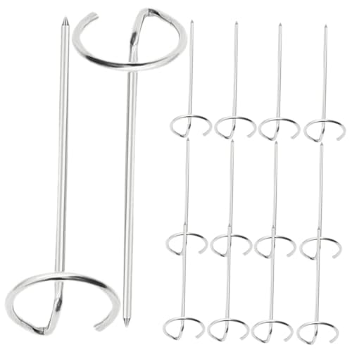 PAMINGONO Spiedini Per Barbecue in Riutilizzabili Spiedini Verticali Per Friggitrice Ad Aria Per e Feste Set Da 12 Pezzi