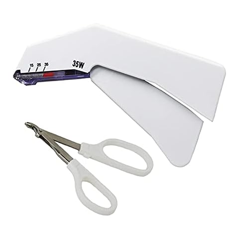 Disposable Skin Stapler with 35 pins and Staple Remover Vet Cover
