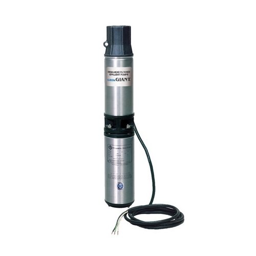 Little Giant WE20G05P4-21 Submersible Pump, black
