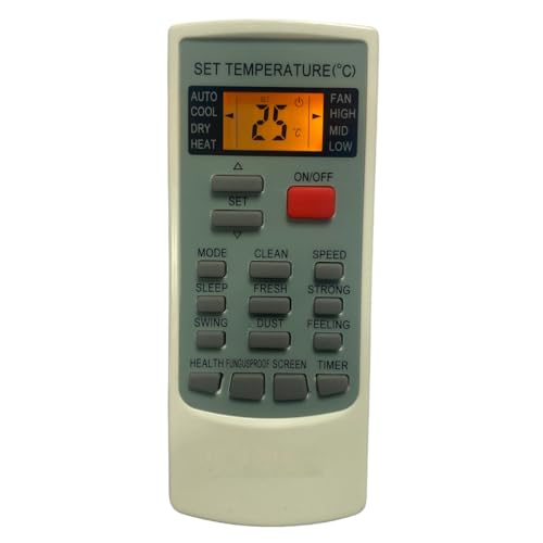 Image of Upix AC Remote No. 45 (with Backlight), Compatible /Replacement for Haier AC Remote Control (Exactly Same Remote Will Only Work)