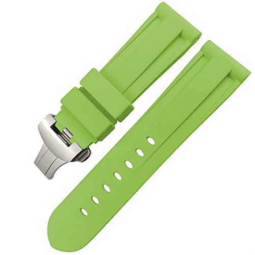 Fermoir en caoutchouc de montre pour luminor submersible sport